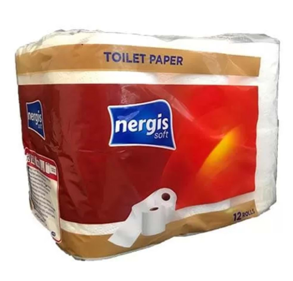 Nergis Soft Ev Tipi Tuvalet Kağıdı 12'Li
