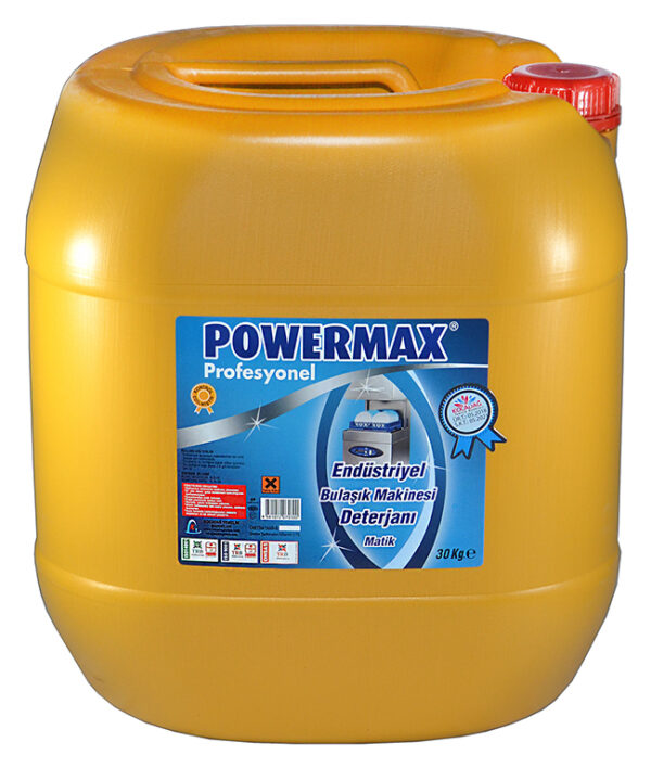 Powermax Endustriyel Bulaşık Makinesi Deterjanı 30 Kg