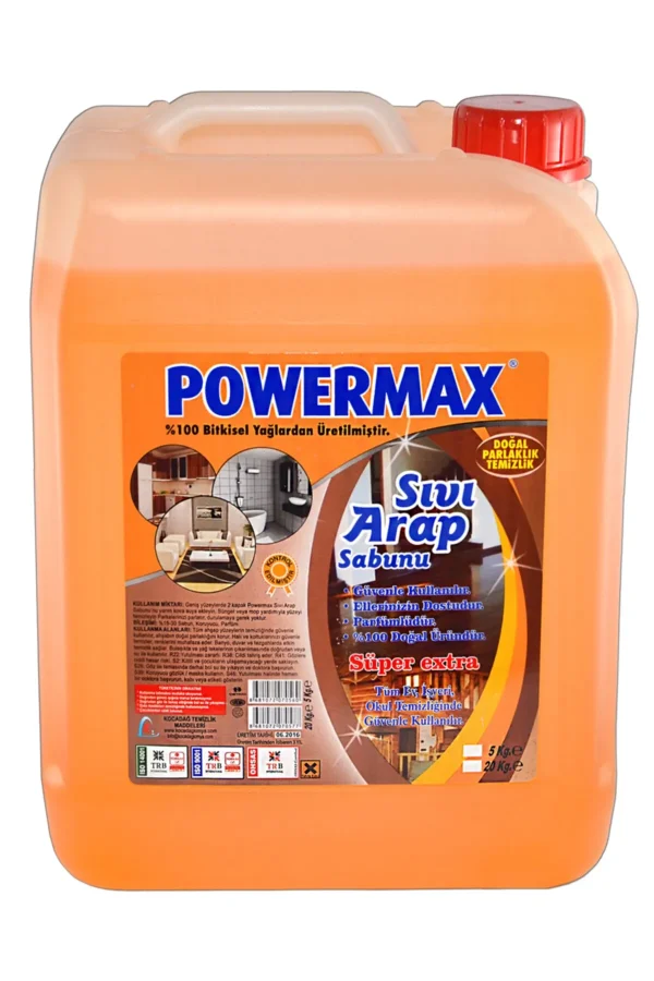 Powermax Sıvı Arap Sabunu 5 Kg