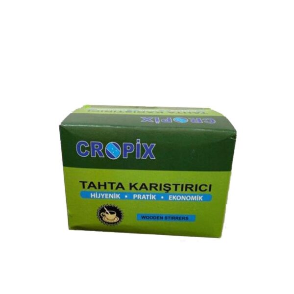 Tahta Karıştırıcı Bambu Cropix 400'lü paket